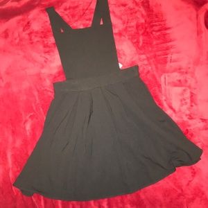 NWT Black Jumper Dress w/ Elastic Waist Band
